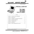 SHARP PC-8650 Service Manual