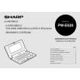 SHARP PWE520 Owners Manual