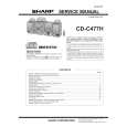 SHARP CDC477H Service Manual