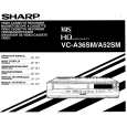 SHARP VC-A52SM Owners Manual