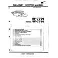 SHARP SF-7700 Service Manual