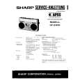 SHARP GF616H Service Manual