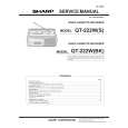SHARP QT222W Service Manual