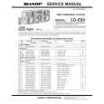 SHARP CDES9 Service Manual