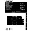 SHARP XL12H Owners Manual