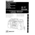 SHARP CDC5H Owners Manual