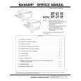 SHARP SF2118 Service Manual