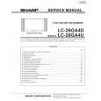 SHARP LC-26GA4U Service Manual
