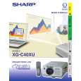 SHARP XG-C40XU Owners Manual