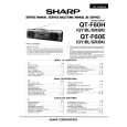 SHARP QTF60H/E Service Manual