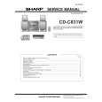 SHARP CD-C831W Service Manual