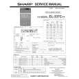 SHARP EL-337C Service Manual