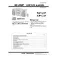 SHARP CDC3H Service Manual