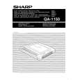 SHARP QA-1150 Owners Manual