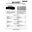 SHARP WQ284H Service Manual