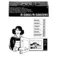 SHARP R5860 Owners Manual