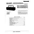 SHARP WQCD55E Service Manual