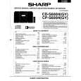 SHARP CDS600HGY Service Manual