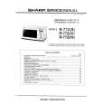 SHARP R-772(W) Service Manual