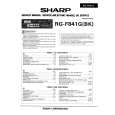 SHARP RGF841G Service Manual