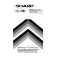 SHARP EL-735 Owners Manual