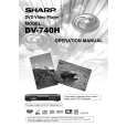 SHARP DV740H Owners Manual