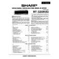 SHARP RT320H/S Service Manual
