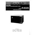 SHARP R8320 Owners Manual