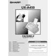 SHARP UXA450 Owners Manual