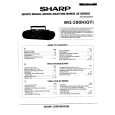 SHARP WQ290H Service Manual