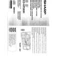 SHARP CDXP500H Owners Manual