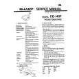 SHARP CE-140F Service Manual