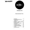 SHARP CE390 Owners Manual