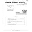 SHARP VCS60 Service Manual