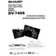 SHARP DV740S Owners Manual