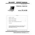 SHARP PC-A150 Service Manual