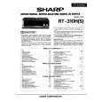 SHARP RT310H/S Service Manual