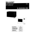 SHARP R5G50 Owners Manual