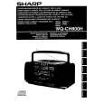 SHARP WQ-CH800H Owners Manual