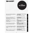 SHARP FZ40SEF Owners Manual