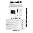 SHARP R7V15 Owners Manual
