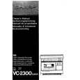 SHARP VC2300 Owners Manual