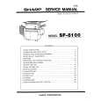 SHARP SF8100 Service Manual