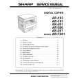 SHARP AR207 Service Manual
