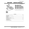 SHARP MDMS701H Service Manual