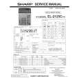 SHARP EL-2125C Service Manual