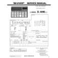 SHARP EL-889E Service Manual