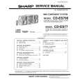 SHARP CDES77 Service Manual