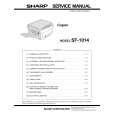 SHARP SF1014 Service Manual