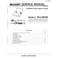 SHARP DVL80W Manual de Servicio